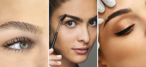 Широкие брови. Модные широкие брови у девушек и мужчин: красивые примеры с фото
