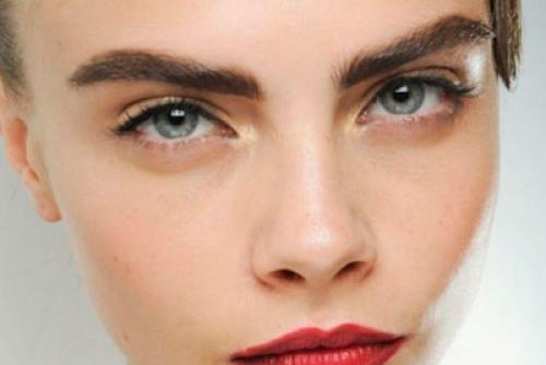 Густые брови у девушки. История возникновения тенденции 04
