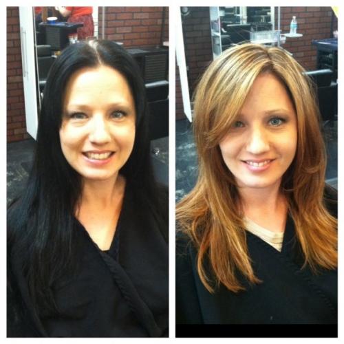 Как смыть черную краску с волос в домашних условиях. Химические средства для домашней смывки