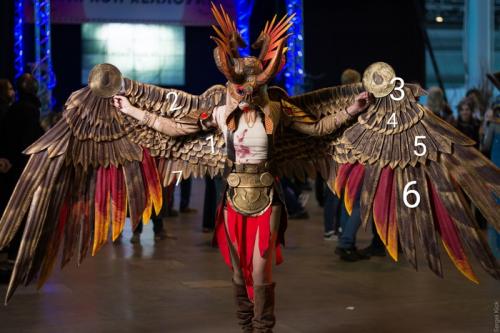 Крылья ангела своими руками из изолона. DIY-крылья из изолона (косплей валькирии Гондюль из God of War 4)