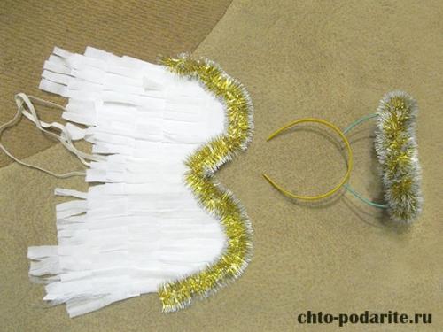 Костюм ангела своими руками для мальчика. Костюм ангела своими руками: крылья и нимб. Мастер-класс с пошаговыми фотографиями