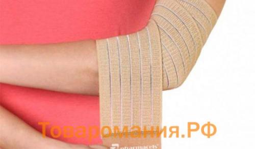 Пошаговое руководство по наложению эластичного бинта на плечо 04