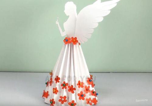 Крылья ангела шаблон. Ангел из бумаги своими руками с шаблонами для вырезания