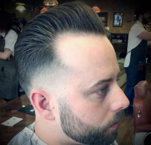 Мужские стрижки для круглого лица с залысинами. Виды стрижек для мужчин с залысинами