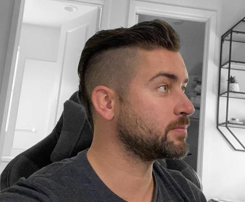 Мужские стрижки для полного лица с двойным подбородком. 21 прическа для мужчин с круглым лицом 2022