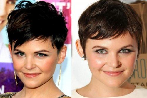 Короткая стрижка для круглого лица. Стрижки на короткие волосы для круглого лица: 10 модных идей