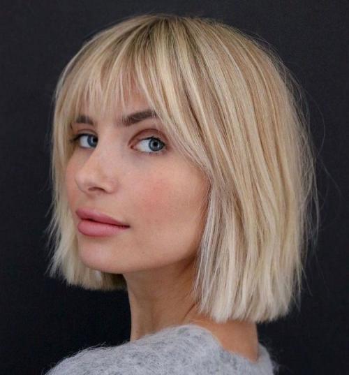 Стрижка каре для круглого лица. Правила и советы 08 Стрижка каре для круглого лица. Правила и советы 08