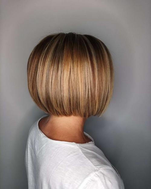 Стрижка каре для круглого лица. Правила и советы 13 Стрижка каре для круглого лица. Правила и советы 13