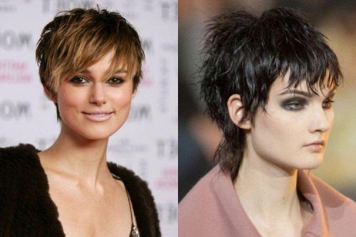 Короткая стрижка для круглого лица. Стрижки на короткие волосы для круглого лица: 10 модных идей