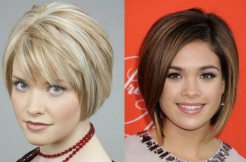 Стрижки на короткие волосы для круглого лица. Стрижки для круглого лица 2022: модные и красивые идеи