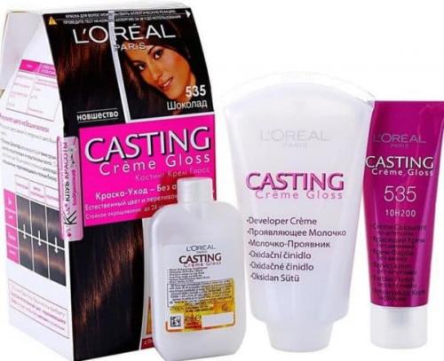 Безаммиачная краска для волос лореаль. Палитра без аммиака