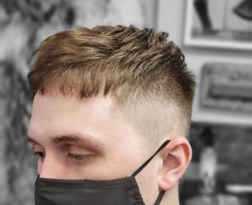 Прически для круглого лица мужские. 21 прическа для мужчин с круглым лицом 2022