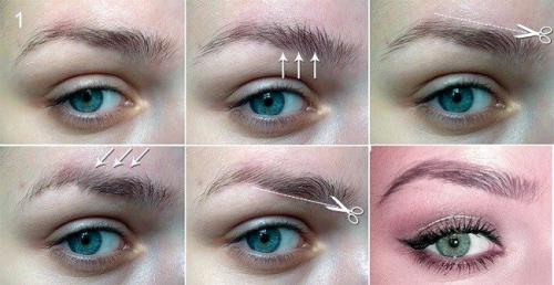 Как правильно подстригать брови, чтобы они выглядели аккуратно. Как подстричь брови, или сама себе мастер