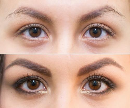 Какая лучше использовать: краска или тушь для бровей. Тени, тушь или краска: что лучше выбрать для роскошных бровей