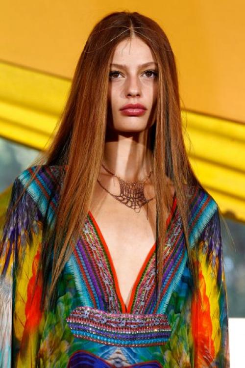 Какие правила подбора помады для рыжих девушек. Макияж под рыжий цвет волос