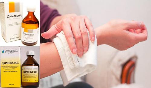 Компресс с димексидом для суставов. Особенности применения Димексида при заболеваниях суставов