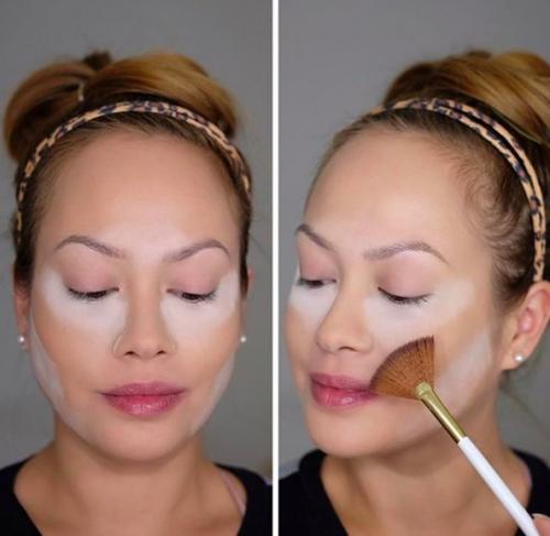 Каким образом проводится процедура смешивания и нанесения смеси на кожу. Как сделать бейкинг? Пошаговая фотоинструкция