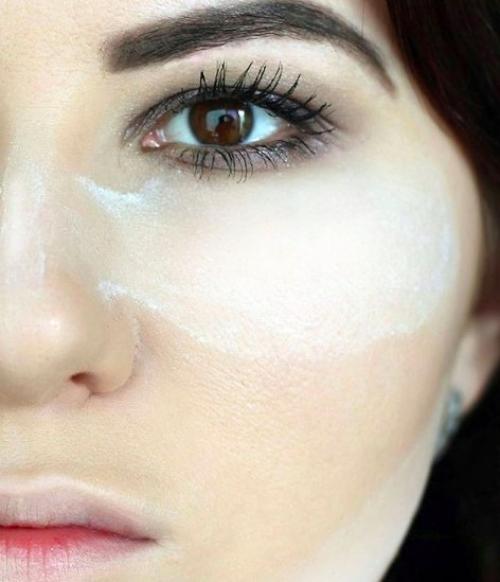 Каким образом проводится процедура смешивания и нанесения смеси на кожу. Как сделать бейкинг? Пошаговая фотоинструкция