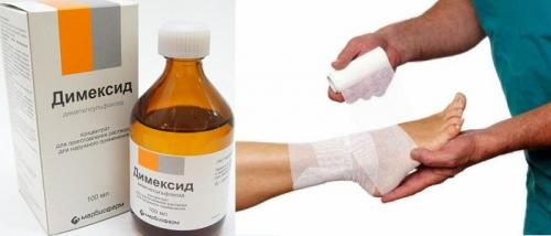 Как развести димексид для компресса ребенку. Как правильно приготовить компресс с Димексидом для суставов?